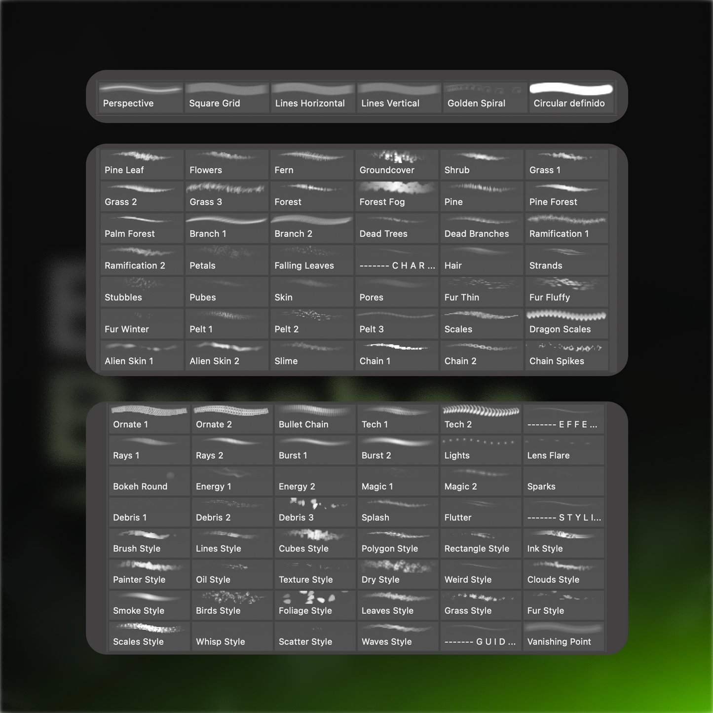 +180 Brushes Essential pack