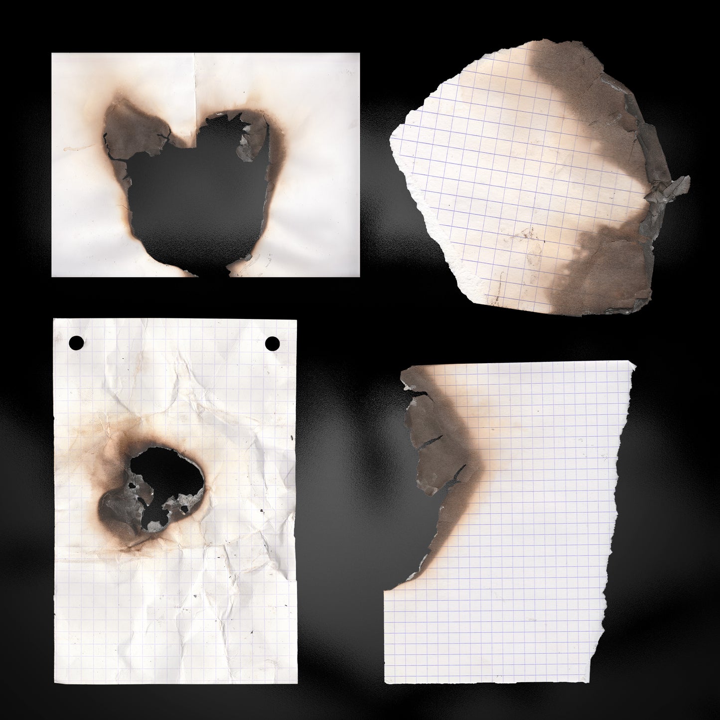 Burn Papers Pack | 20 Assets