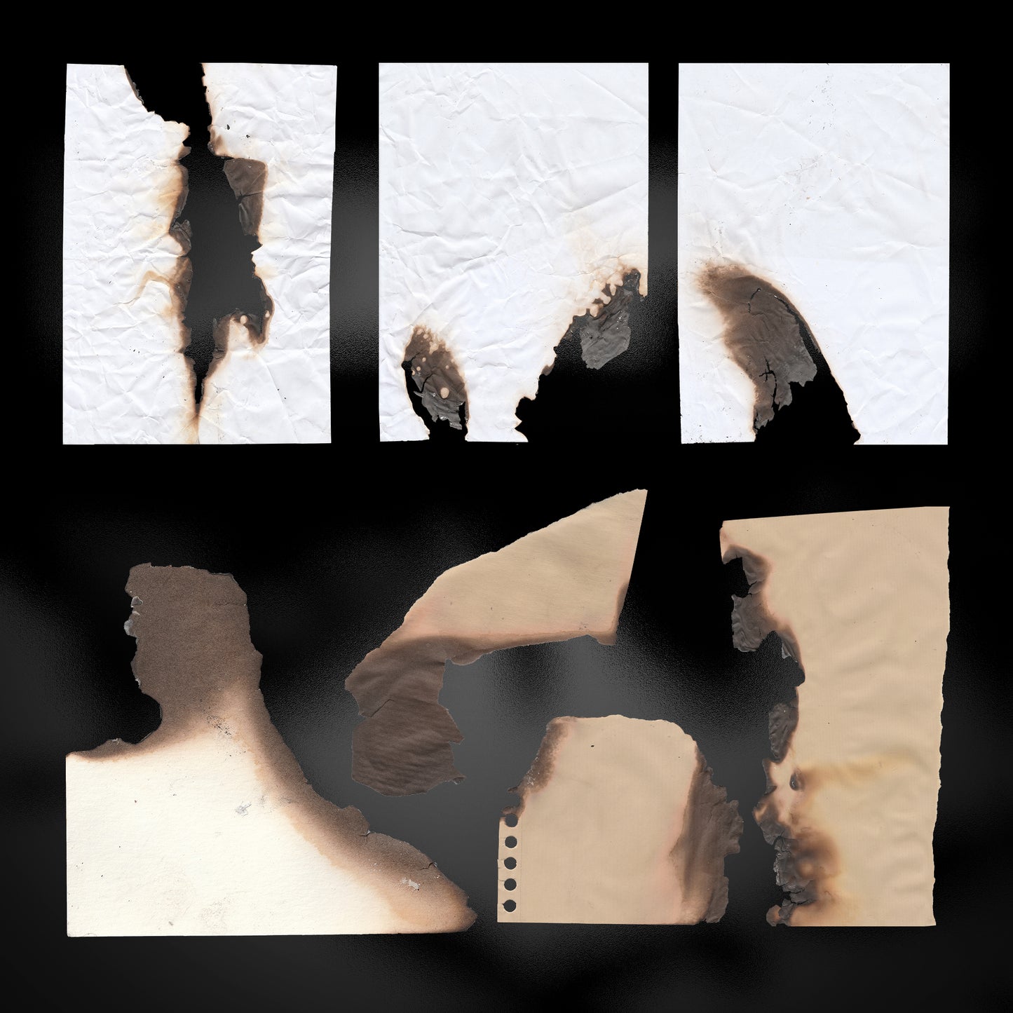 Burn Papers Pack | 20 Assets