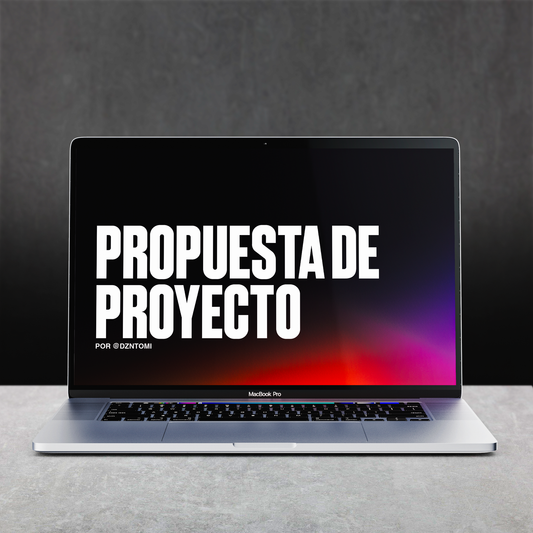 Propuesta de proyectos | Template